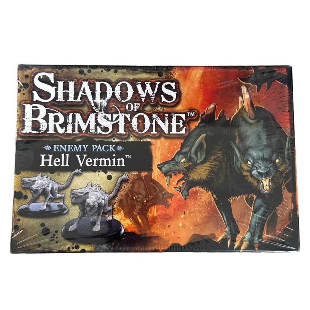 Shadows of Brimstone Hell Vermin Enemy Pack New Sealed FFP 07E03